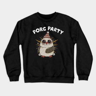 Porg Party Crewneck Sweatshirt